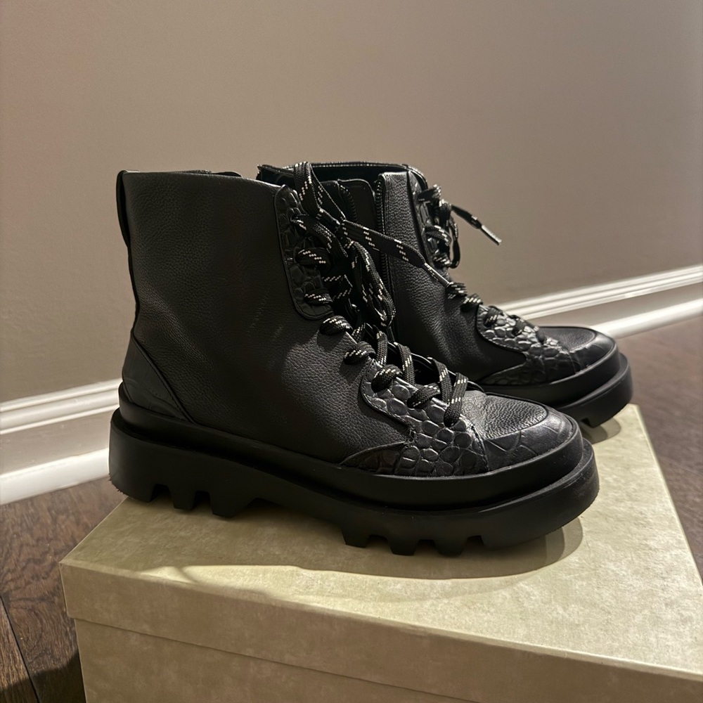 Vince Camuto Black Ankle Boots